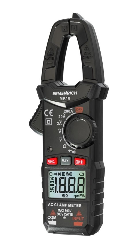 Cyfrowy miernik cęgowy Ermenrich Ping MK10