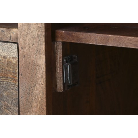 Ekspozytor stojący Home ESPRIT Brązowy Szkło Drewno mango 165 x 45 x 210 cm