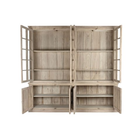 Ekspozytor stojący Home ESPRIT Naturalny Teczyna Drewno mango 266 x 46 x 251 cm