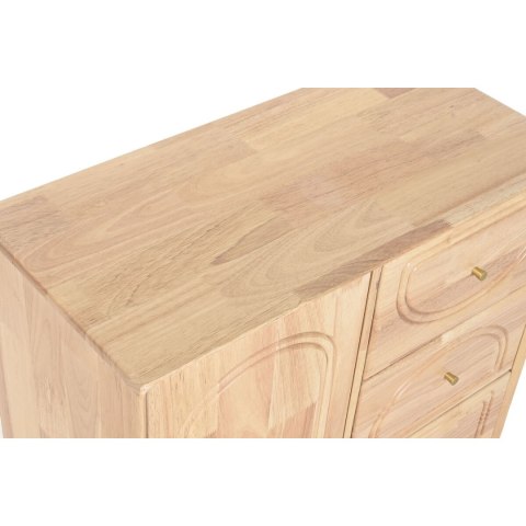 Kredens Home ESPRIT Naturalny Metal Rattan Drewno kauczukowe 73,5 x 35 x 78 cm