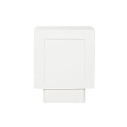 Stolik Nocny Home ESPRIT Biały Naturalny 40 x 35 x 50 cm