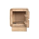 Stolik Nocny Home ESPRIT Naturalny 40 x 40 x 50 cm