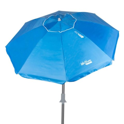 Parasol Aktive Niebieski 200 x 205 x 200 cm (6 Sztuk)
