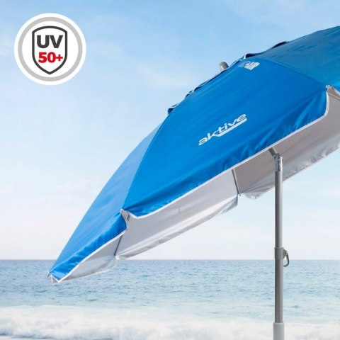 Parasol Aktive Niebieski 200 x 205 x 200 cm (6 Sztuk)