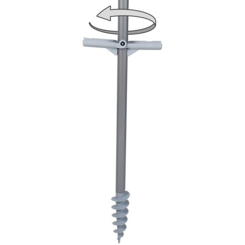 Parasol Aktive Niebieski 200 x 205 x 200 cm (6 Sztuk)