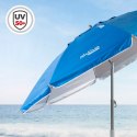 Parasol Aktive Niebieski 220 x 225 x 220 cm (6 Sztuk)