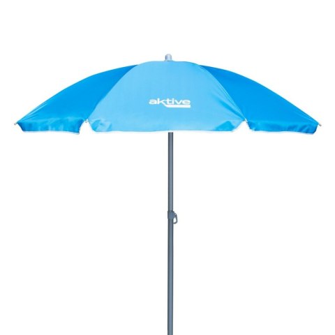 Parasol Aktive Niebieski Ø 180 cm 180 x 187,5 x 180 cm 180 x 190 x 180 cm UV50 (12 Sztuk)