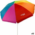 Parasol Aktive Wielokolorowy 180 x 185 x 180 cm 180 x 180 x 180 cm 180 x 189 x 180 cm (12 Sztuk)