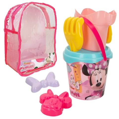 Zestaw zabawek plażowych Minnie Mouse 18 x 16 x 18 cm (12 Sztuk)