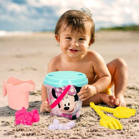 Zestaw zabawek plażowych Minnie Mouse 18 x 16 x 18 cm (12 Sztuk)