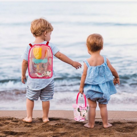 Zestaw zabawek plażowych Minnie Mouse 18 x 16 x 18 cm (12 Sztuk)