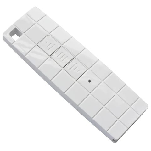 Automatyczna markiza kasetowa, 350x250 cm, niebiesko-biała