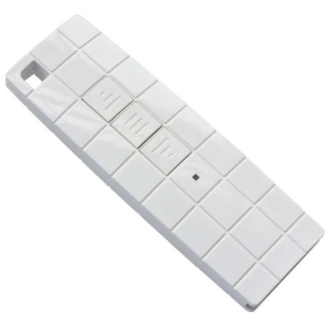 Automatyczna markiza kasetowa, 400x300 cm, niebiesko-biała