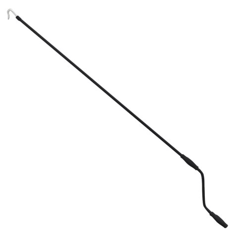 Ręcznie zwijana markiza kasetowa, 350x250 cm, niebiesko-biała