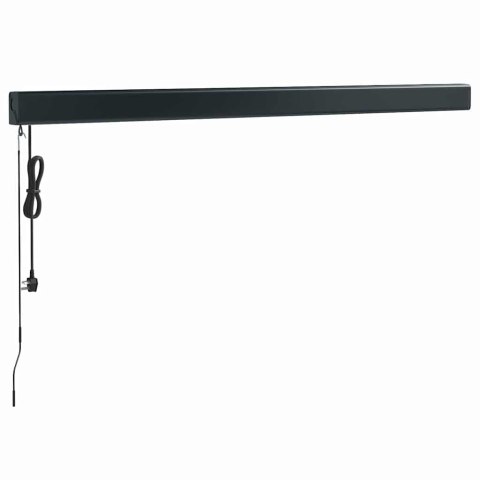 Zwijana markiza, pomarańcz i brąz, 3x2,5 m, tkanina i aluminium