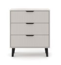 Komoda Scandi 3S SLIM KASZMIR BEŻ