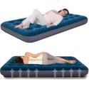 MATERAC FLOKOWANY 1-OSOBOWY Z NADRUKIEM 3D 191x73x22CM 24501