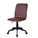 Krzesło biurowe, brązowe