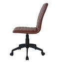 Krzesło biurowe, brązowe