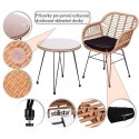 STILISTA Zestaw ogrodowy - krzesło + stół