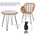 STILISTA Zestaw ogrodowy - krzesło + stół