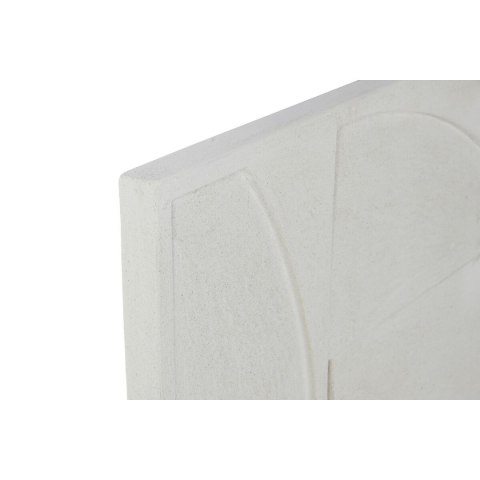 Dekoracja ścienna Home ESPRIT Biały Nowoczesny 80 x 4 x 80 cm (2 Sztuk)