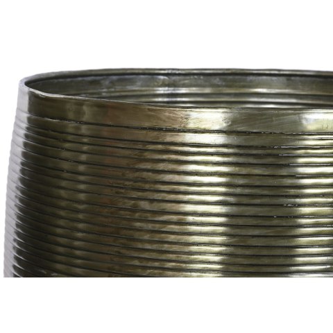 Doniczka Home ESPRIT Miedź Aluminium Nowoczesny 50 x 50 x 89 cm 51,5 x 51,5 x 91 cm (5 Sztuk)