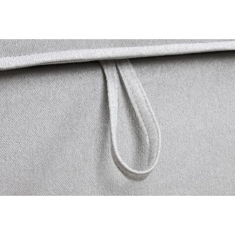 Kanapa z Funkcją Spania Home ESPRIT Jasnoszary Nowoczesny 220 x 153 x 88 cm