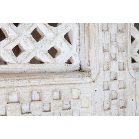 Regał Home ESPRIT Biały Drewno mango Drewno MDF 180 x 40 x 200 cm