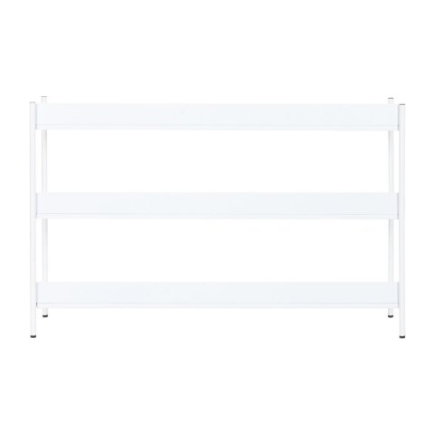 Regał Home ESPRIT Biały Metal 120 x 30 x 76 cm