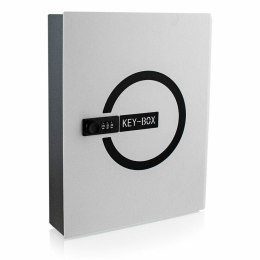 Szafka na klucze key-box zamykany na szyfr Kasetka z haczykami 24 szt