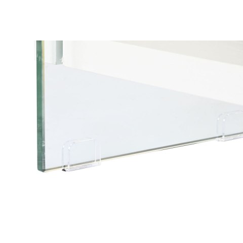 Regał DKD Home Decor Biały Przezroczysty Szkło Drewno MDF 90 x 35 x 180 cm (1)