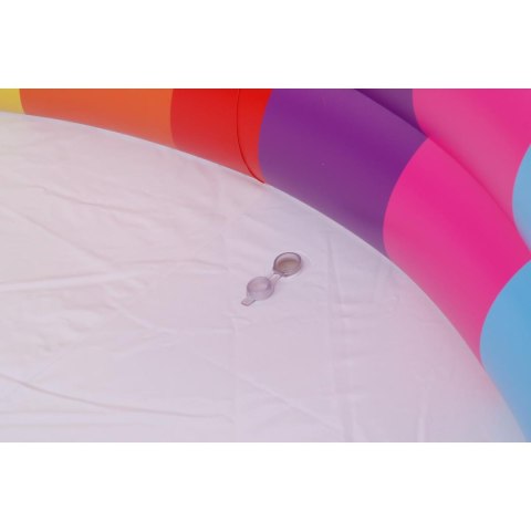 BASEN DZIECIĘCY 2- PIERŚCIENIOWY TĘCZA 187x42.5CM 51457
