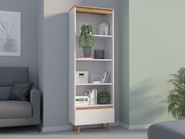 Regał otwarty z półkami do pokoju młodzieżowego