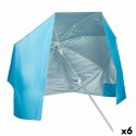 Parasol Aktive Niebieski 200 x 185 x 200 cm (6 Sztuk)