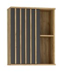 Szafka wisząca 60 cm z drzwiami z lamelami
