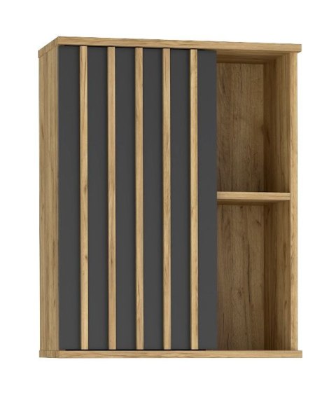 Szafka wisząca 60 cm z drzwiami z lamelami