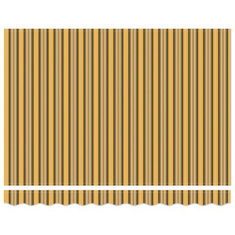 Automatyczna Chowana Markiza Wzór Multikolor 350x250 cm