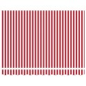 Automatyczna Markiza Chowana Czerwono-Biała 350x250 cm