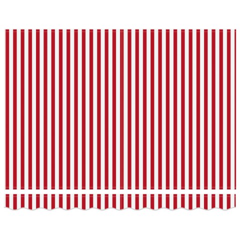 Automatyczna Markiza Chowana Czerwono-Biała 350x250 cm
