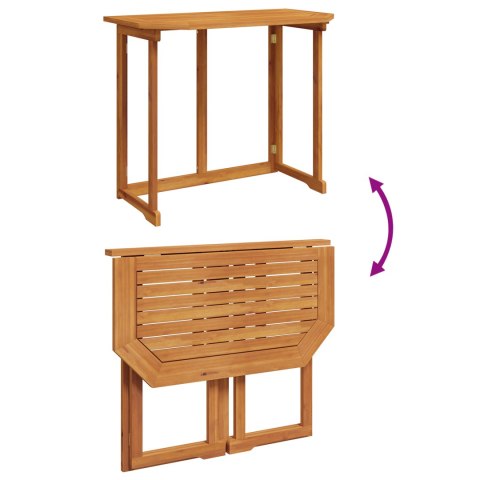 Zestaw jadalniany 4 częściowy z litego drewna akacjowego