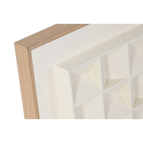 Obraz 3D Home ESPRIT Gips Drewno MDF 60 x 7 x 60 cm