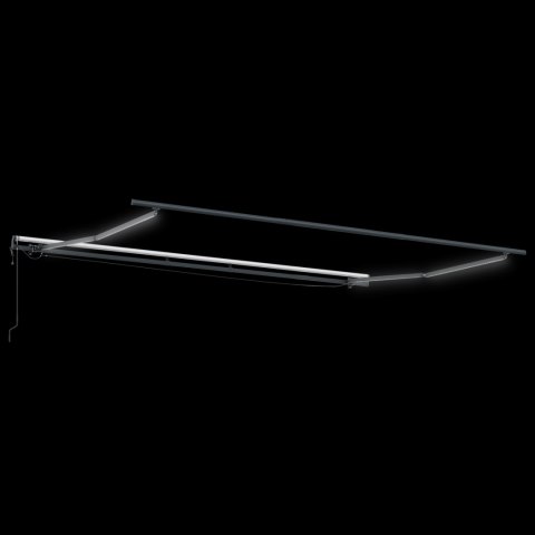 Automatyczna chowana markiza z paskiem RGB 400x300 cm