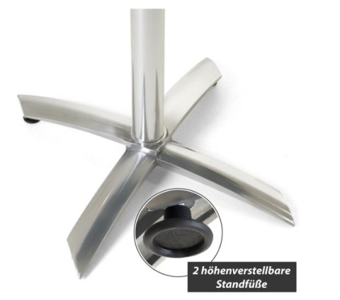 Stół bistro, okrągły, składany, 60 cm