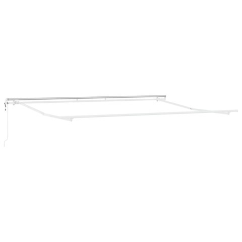 Automatyczna chowana markiza Czarna 400x350 cm, Materiał zamienny do markizy na stelaż 4x3,5 m Czarna