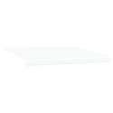 Manualna markiza chowana z LED Biała 450x300 cm
