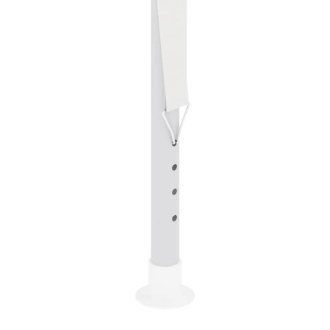 Namiot imprezowy ze ściankami, 2x2 m, biały, 90 g/m²