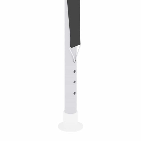 Namiot imprezowy ze ściankami, 2,5x2,5 m, antracytowy, 90 g/m²