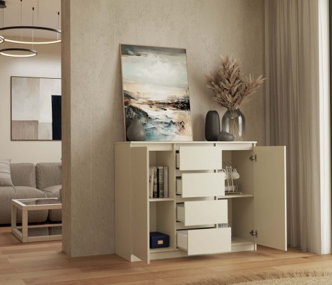 Komoda Malwa 2D4S 120 KASZMIR BEŻ