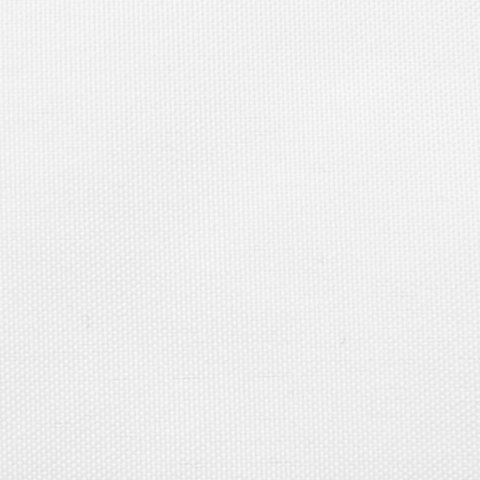 Trójkątny żagiel ogrodowy, tkanina Oxford, 4x4x4 m, biały